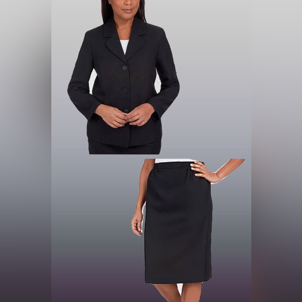 NWT! Alfred Dunner blazer and skirt suit 2pc set